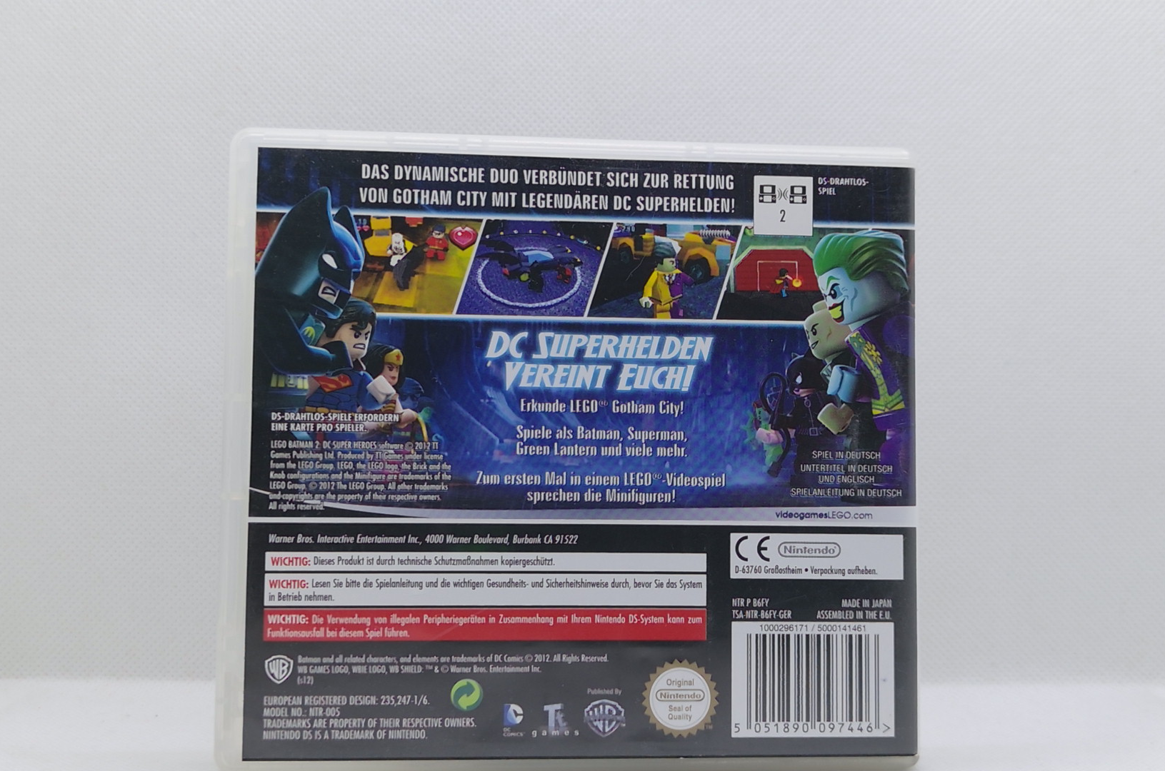 Nintendo DS – LEGO Batman 2: DC Super Heroes – OVP & Anleitung – Guter Zustand