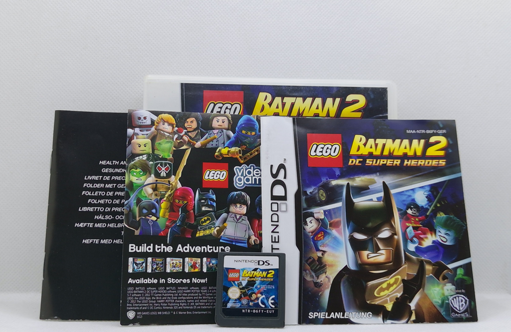 Nintendo DS – LEGO Batman 2: DC Super Heroes – OVP & Anleitung – Guter Zustand