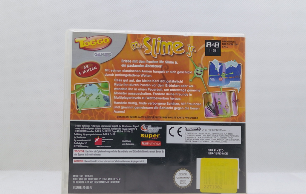 Nintendo DS – Mr. Slime Jr. – OVP & Anleitung – Guter Zustand