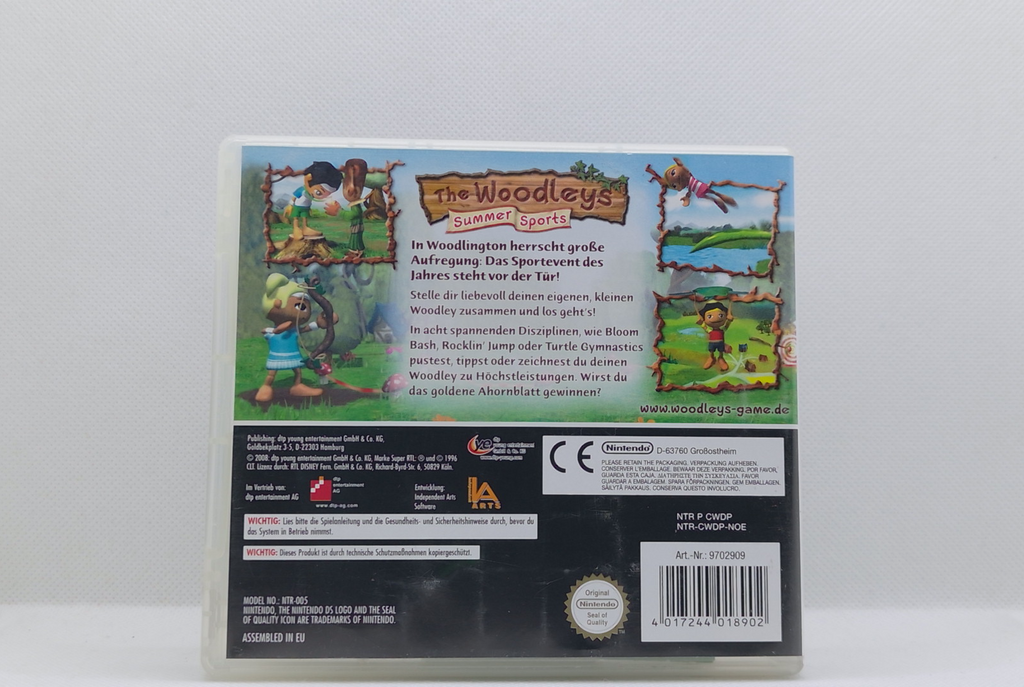 Nintendo DS – The Woodleys: Summer Sports –  OVP & Anleitung – Sehr guter Zustand