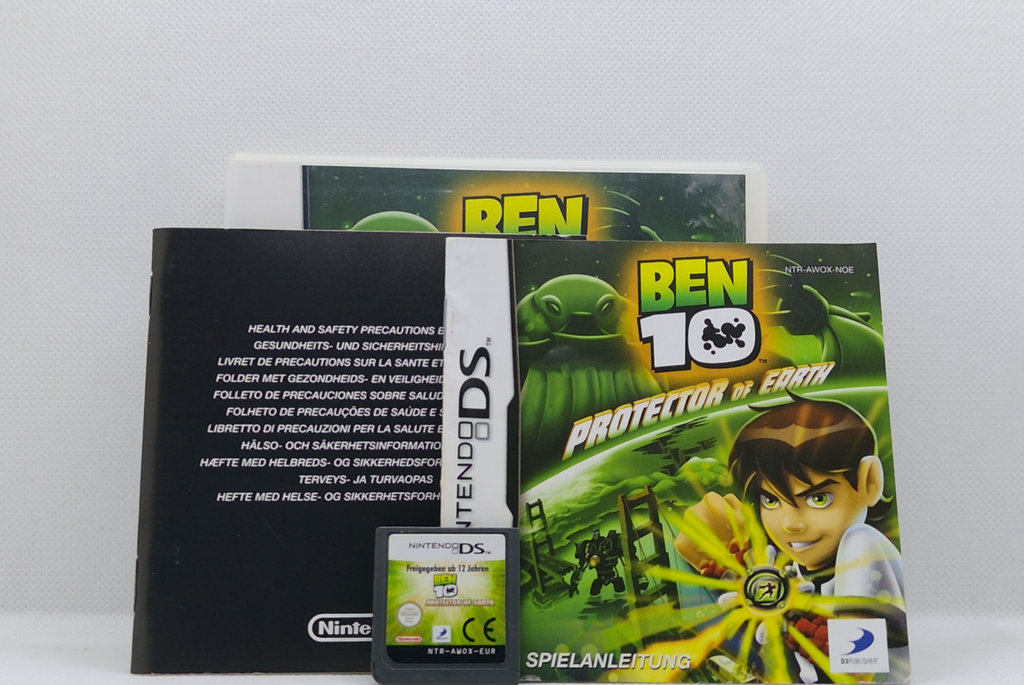 Nintendo DS – Ben 10: Protector of Earth – OVP & Anleitung – Guter Zustand