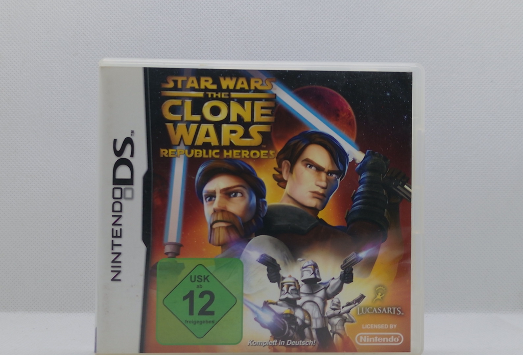 Nintendo DS – Star Wars: The Clone Wars – Republic Heroes – OVP – Guter Zustand