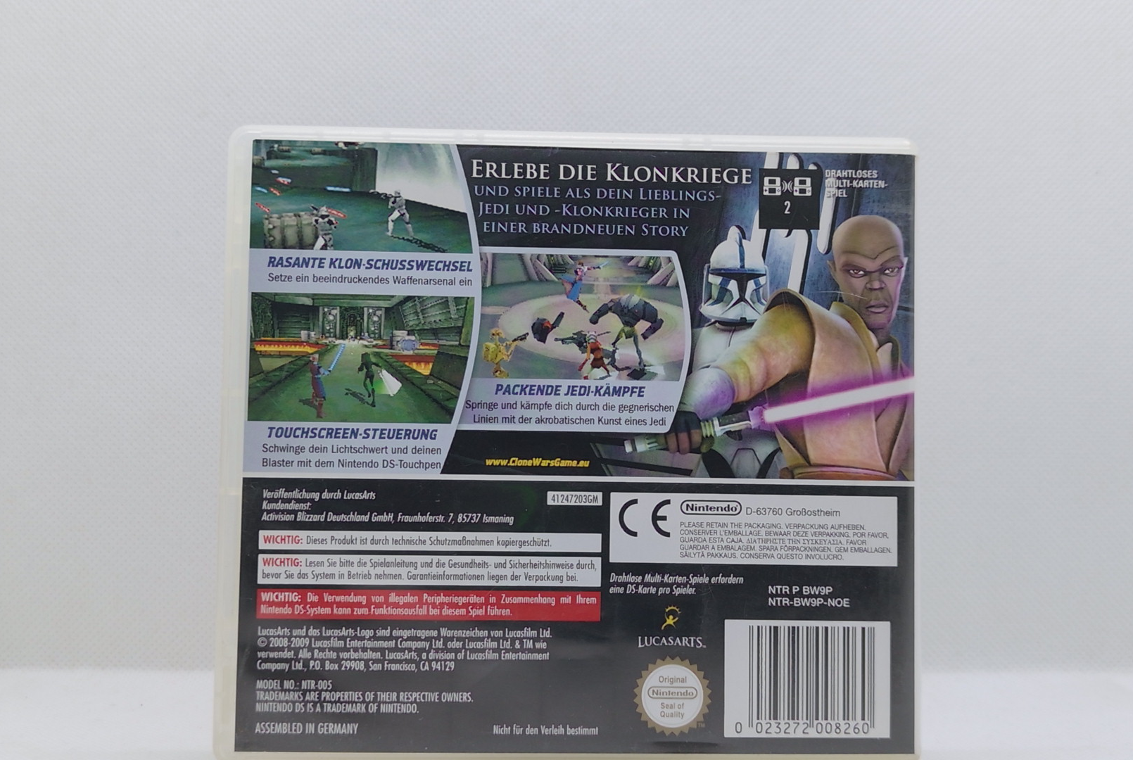 Nintendo DS – Star Wars: The Clone Wars – Republic Heroes – OVP – Guter Zustand