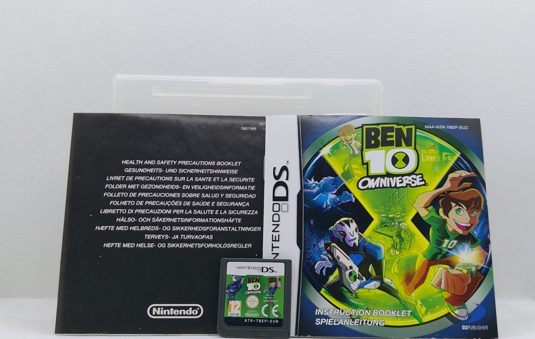 Nintendo DS – Ben 10 Omniverse – OVP ohne Cover – Modul & Anleitung