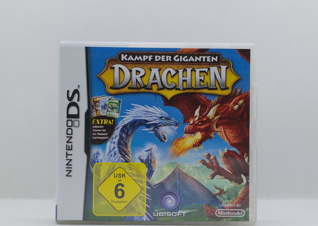 Nintendo DS – Kampf der Giganten: Drachen – OVP & Anleitung – Sehr guter Zustand