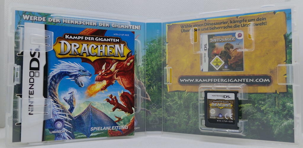 Nintendo DS – Kampf der Giganten: Drachen – OVP & Anleitung – Sehr guter Zustand