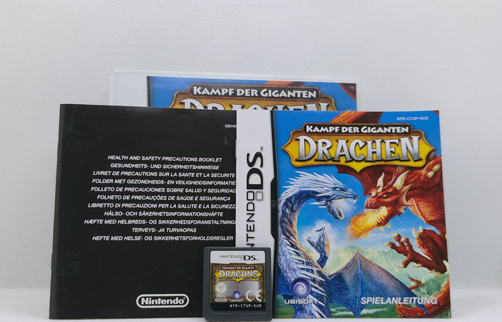 Nintendo DS – Kampf der Giganten: Drachen – OVP & Anleitung – Sehr guter Zustand