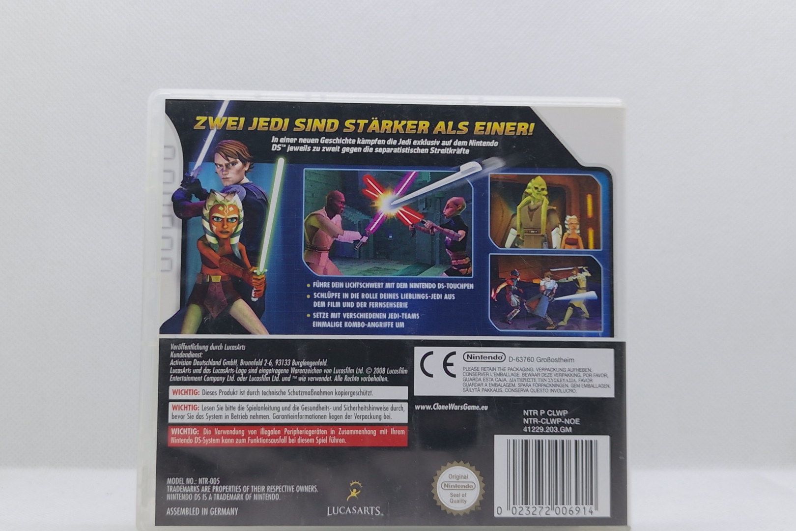 Nintendo DS – Star Wars: The Clone Wars – Die Jedi-Allianz – OVP & Anleitung – Guter Zustand