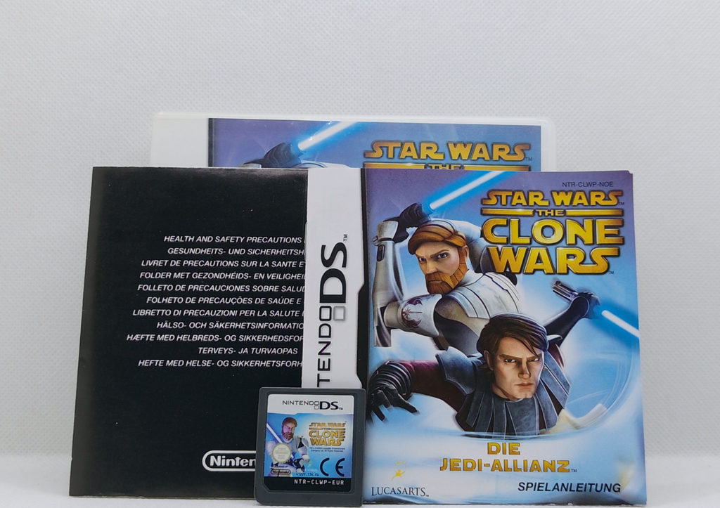 Nintendo DS – Star Wars: The Clone Wars – Die Jedi-Allianz – OVP & Anleitung – Guter Zustand