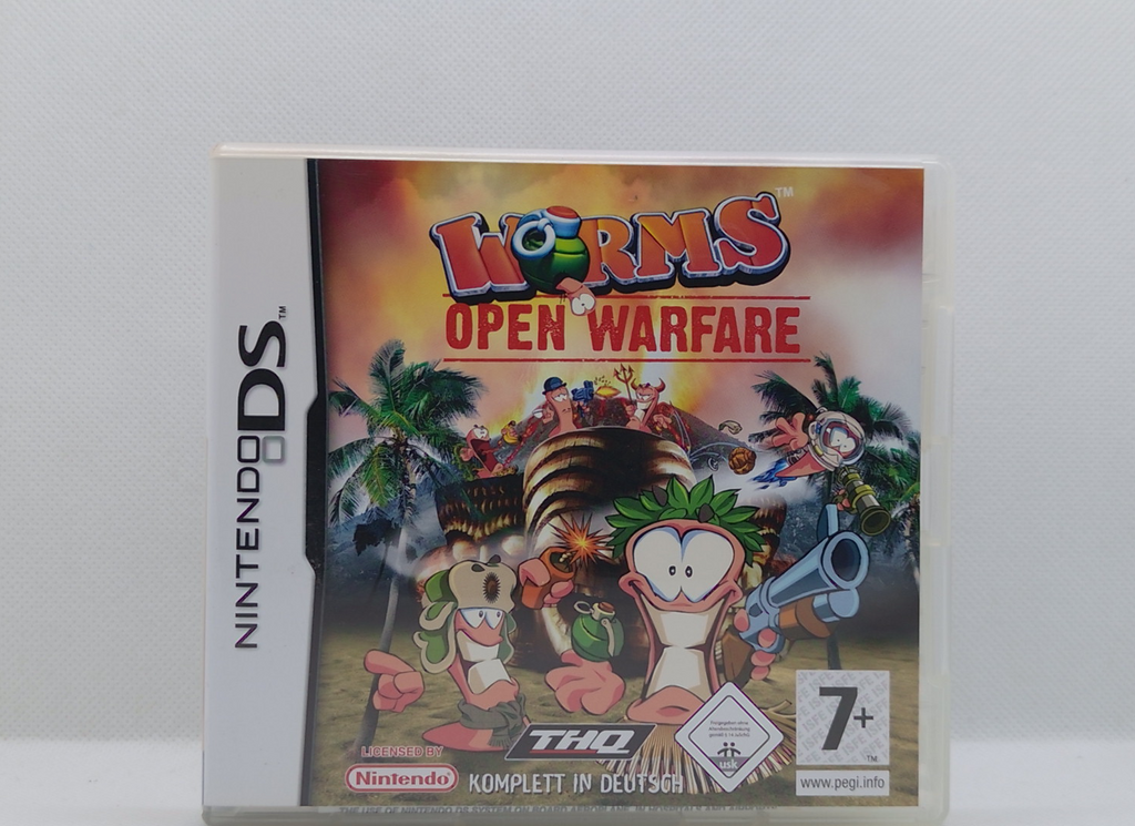 Nintendo DS – Worms: Open Warfare – OVP & Anleitung – Guter Zustand