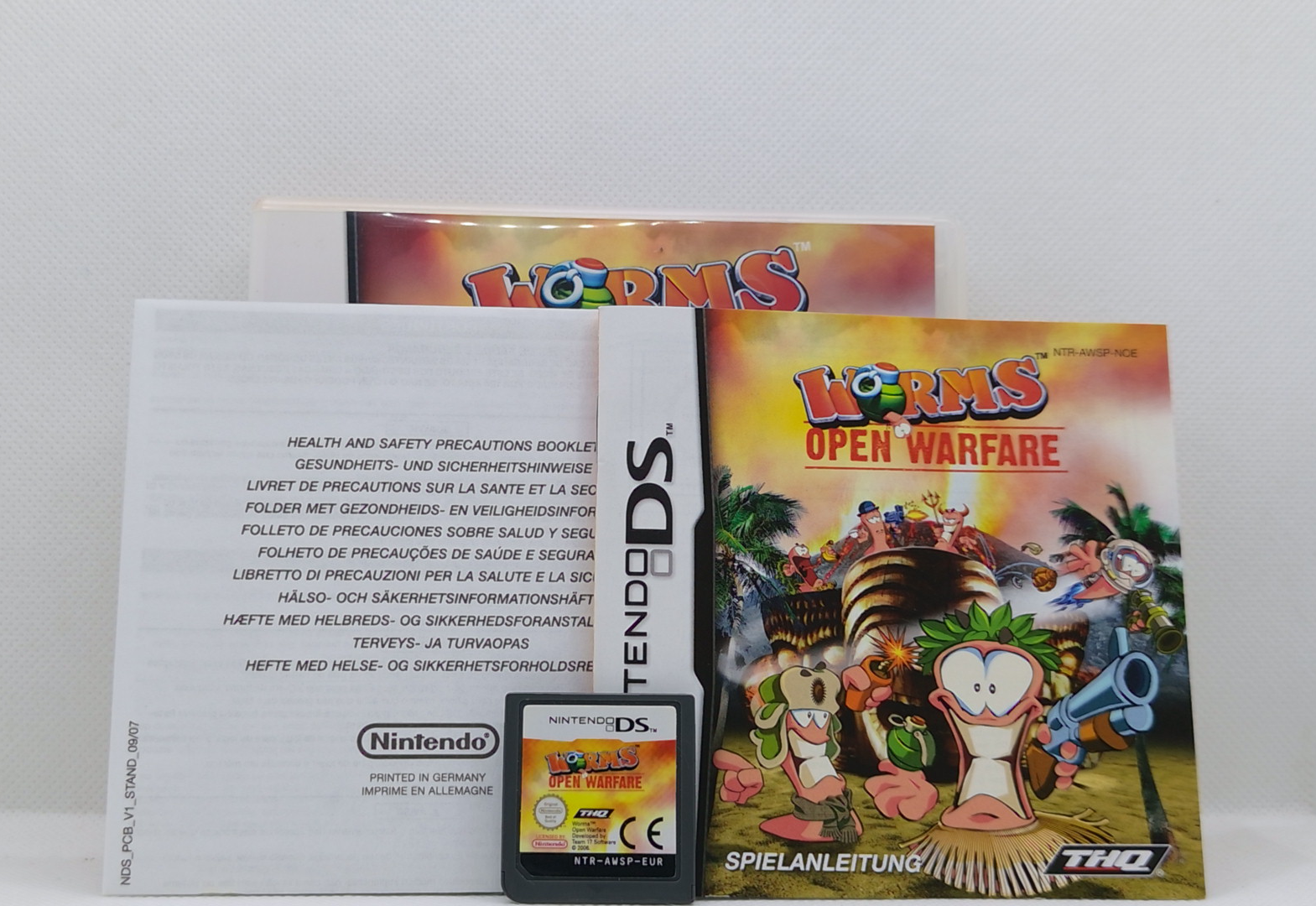 Nintendo DS – Worms: Open Warfare – OVP & Anleitung – Guter Zustand