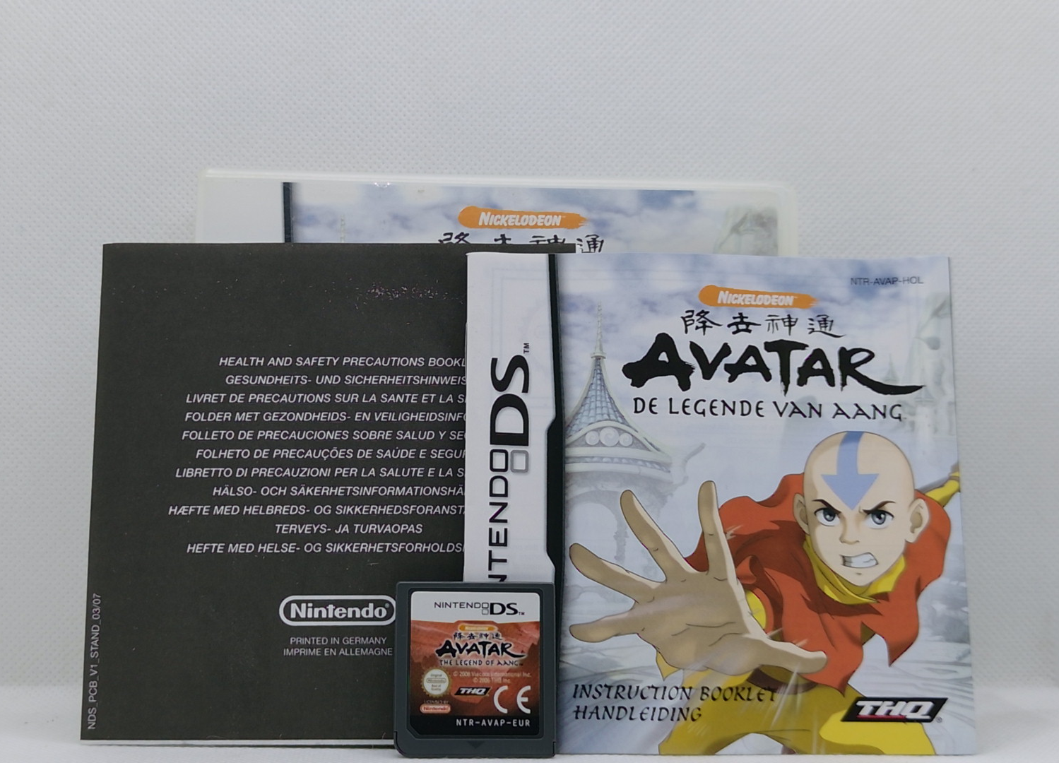 Nintendo DS – Avatar: De Legende van Aang – OVP & Anleitung – Guter Zustand