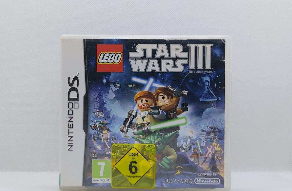 Nintendo DS – LEGO Star Wars III: The Clone Wars – OVP & Anleitung – Guter Zustand