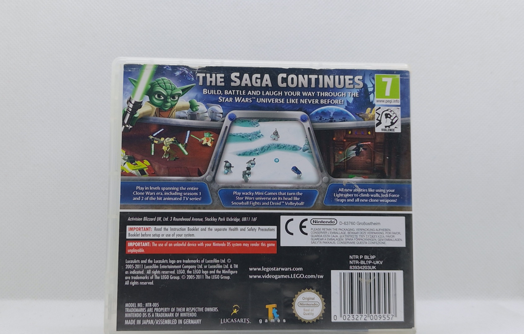 Nintendo DS – LEGO Star Wars III: The Clone Wars – OVP & Anleitung – Guter Zustand
