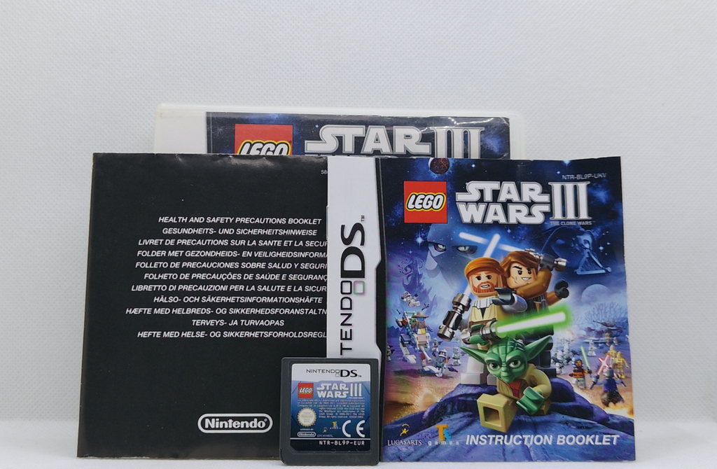 Nintendo DS – LEGO Star Wars III: The Clone Wars – OVP & Anleitung – Guter Zustand