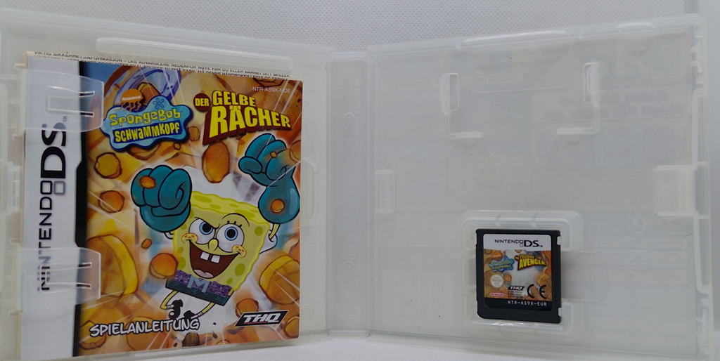 Nintendo DS – SpongeBob: Der gelbe Rächer – OVP & Anleitung – Guter Zustand