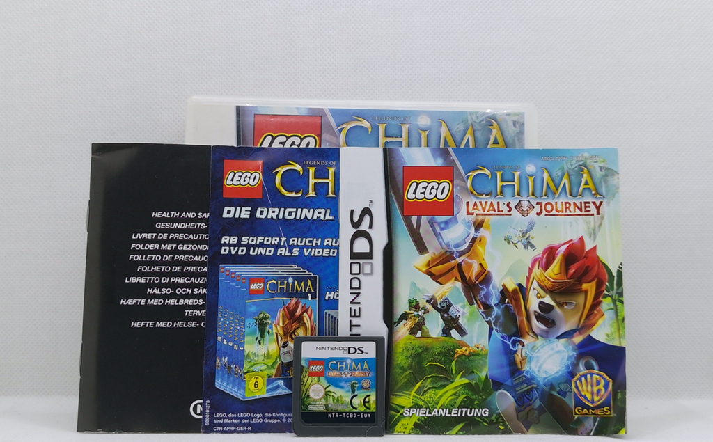 Nintendo DS – LEGO Chima: Laval’s Journey – OVP & Anleitung – Sehr guter Zustand