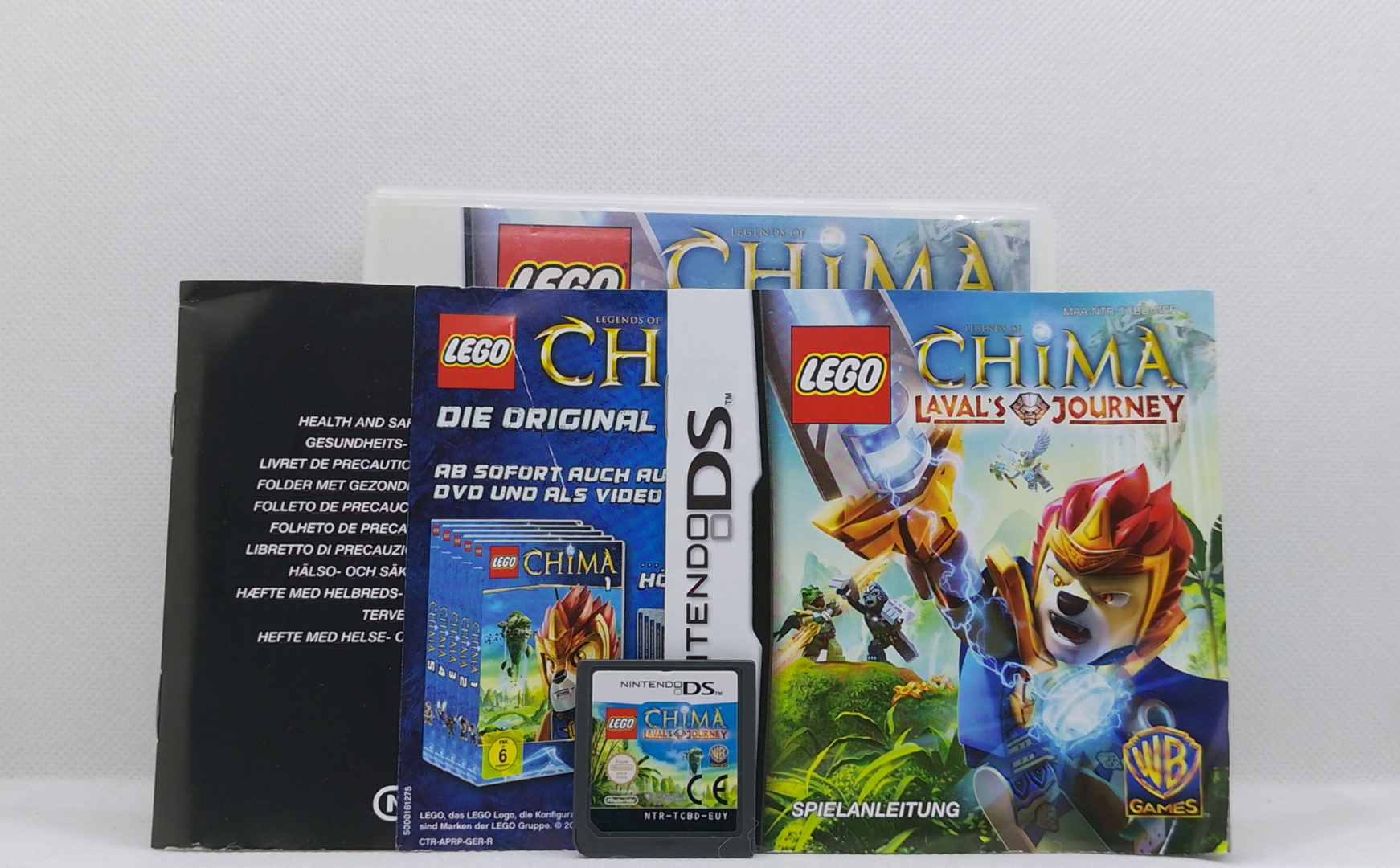 Nintendo DS – LEGO Chima: Laval’s Journey – OVP & Anleitung – Sehr guter Zustand