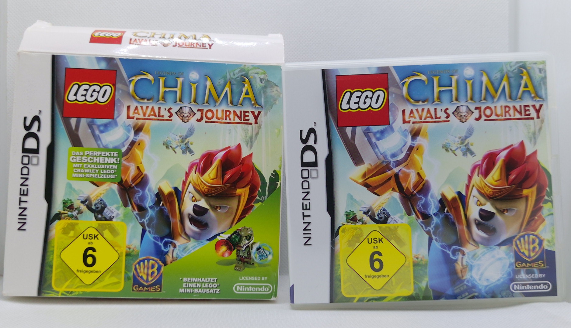 Nintendo DS – LEGO Chima: Laval’s Journey – OVP & Anleitung – Sehr guter Zustand