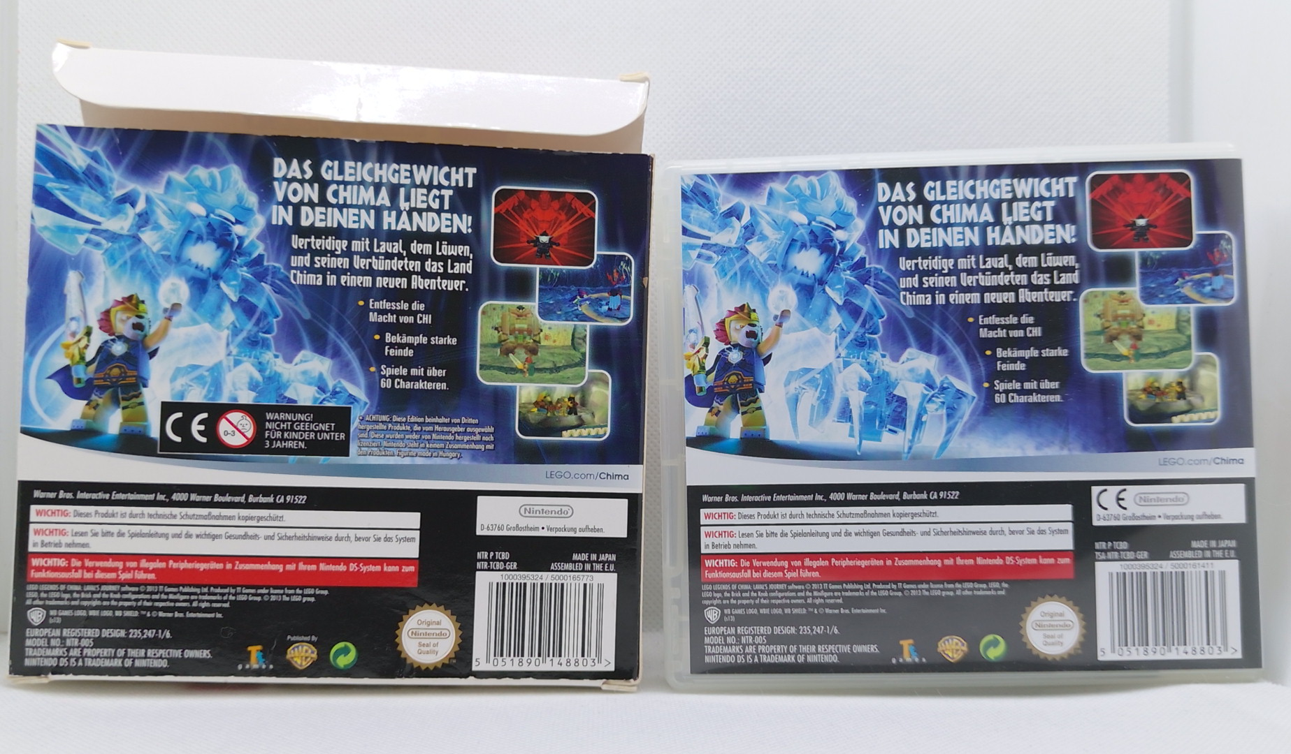 Nintendo DS – LEGO Chima: Laval’s Journey – OVP & Anleitung – Sehr guter Zustand