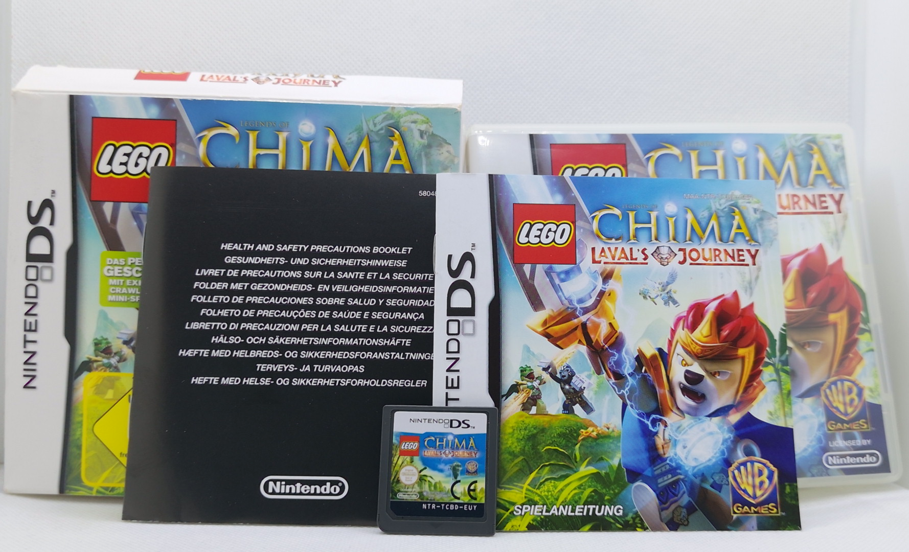 Nintendo DS – LEGO Chima: Laval’s Journey – OVP & Anleitung – Sehr guter Zustand