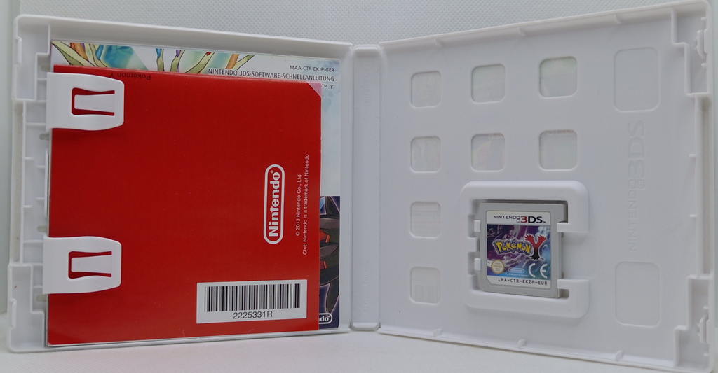 Nintendo 3DS – Pokémon Y – OVP & Beileger – Guter Zustand
