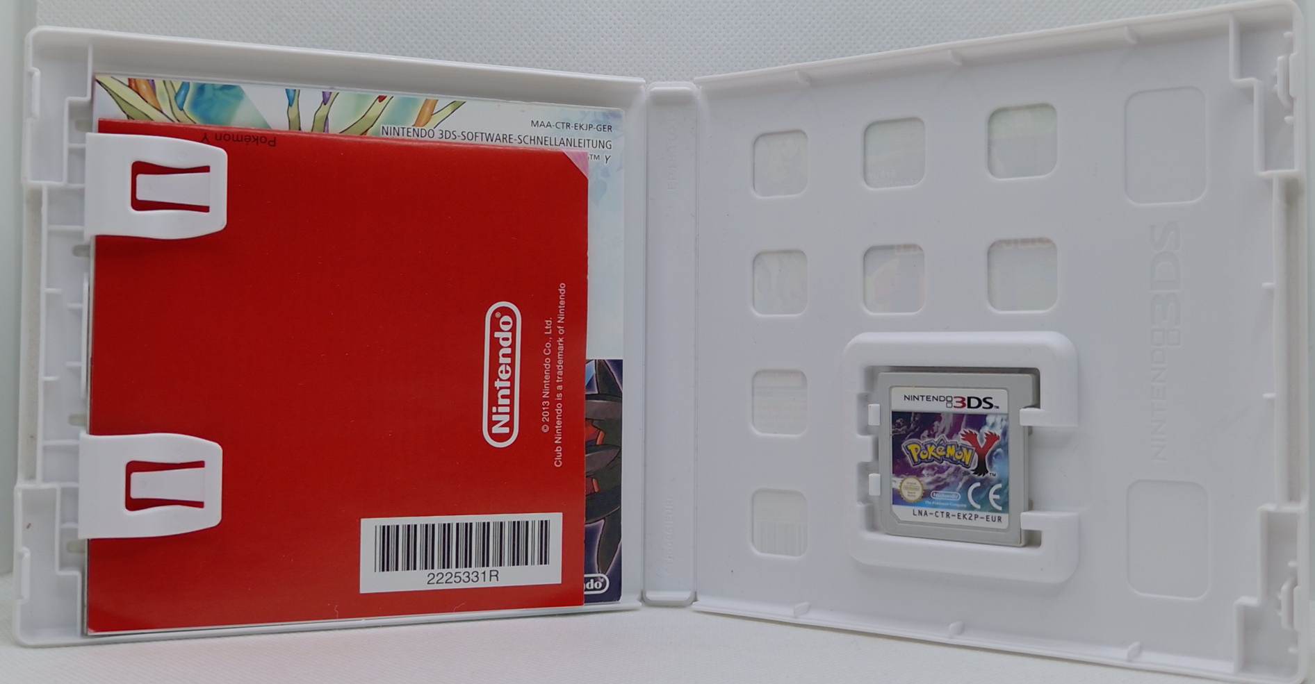 Nintendo 3DS – Pokémon Y – OVP & Beileger – Guter Zustand