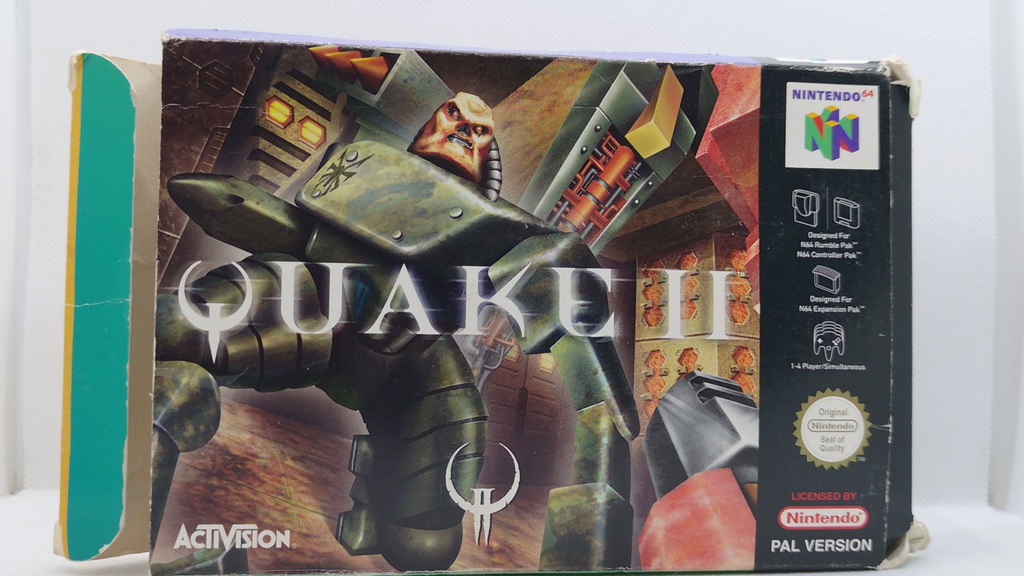 Nintendo 64 PAL Quake II OVP & Anleitung  (gebraucht)