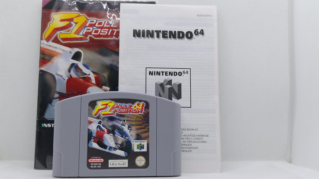 Nintendo 64 (PAL) – F1 Pole Position 64 (gebraucht)