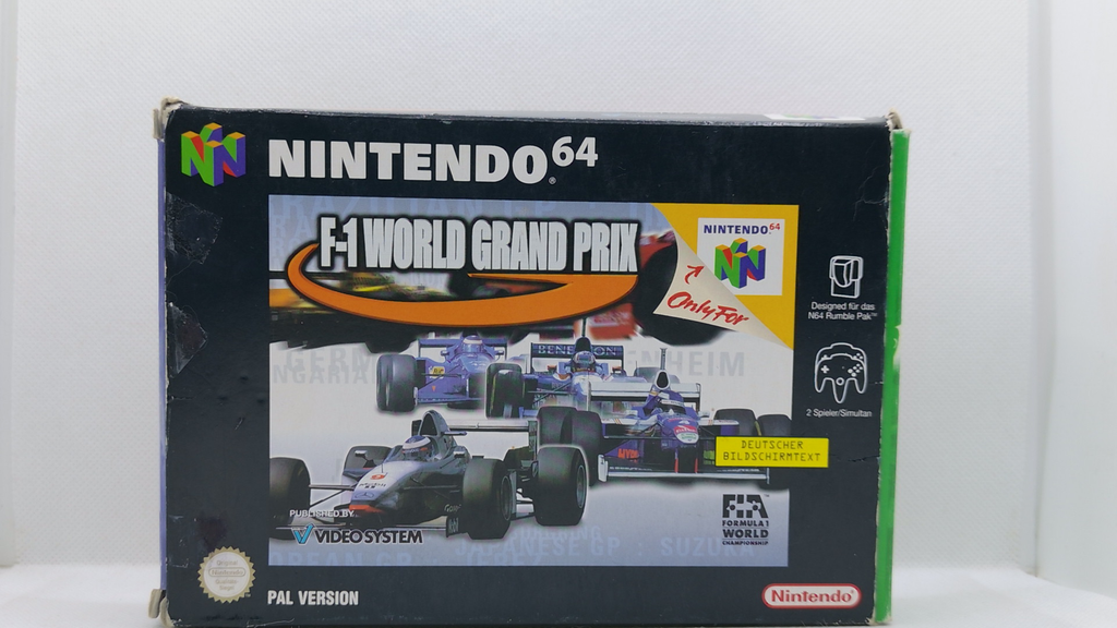 Nintendo 64 PAL F-1 World Grand Prix (gebraucht)