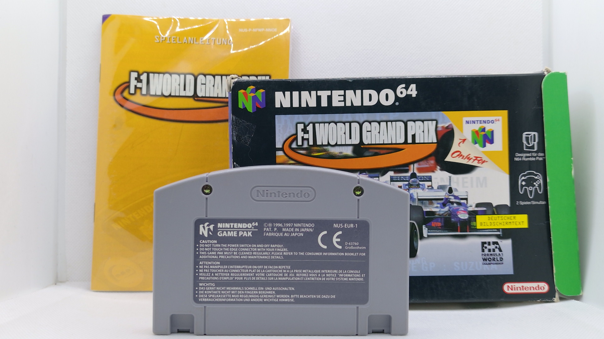 Nintendo 64 PAL F-1 World Grand Prix (gebraucht)