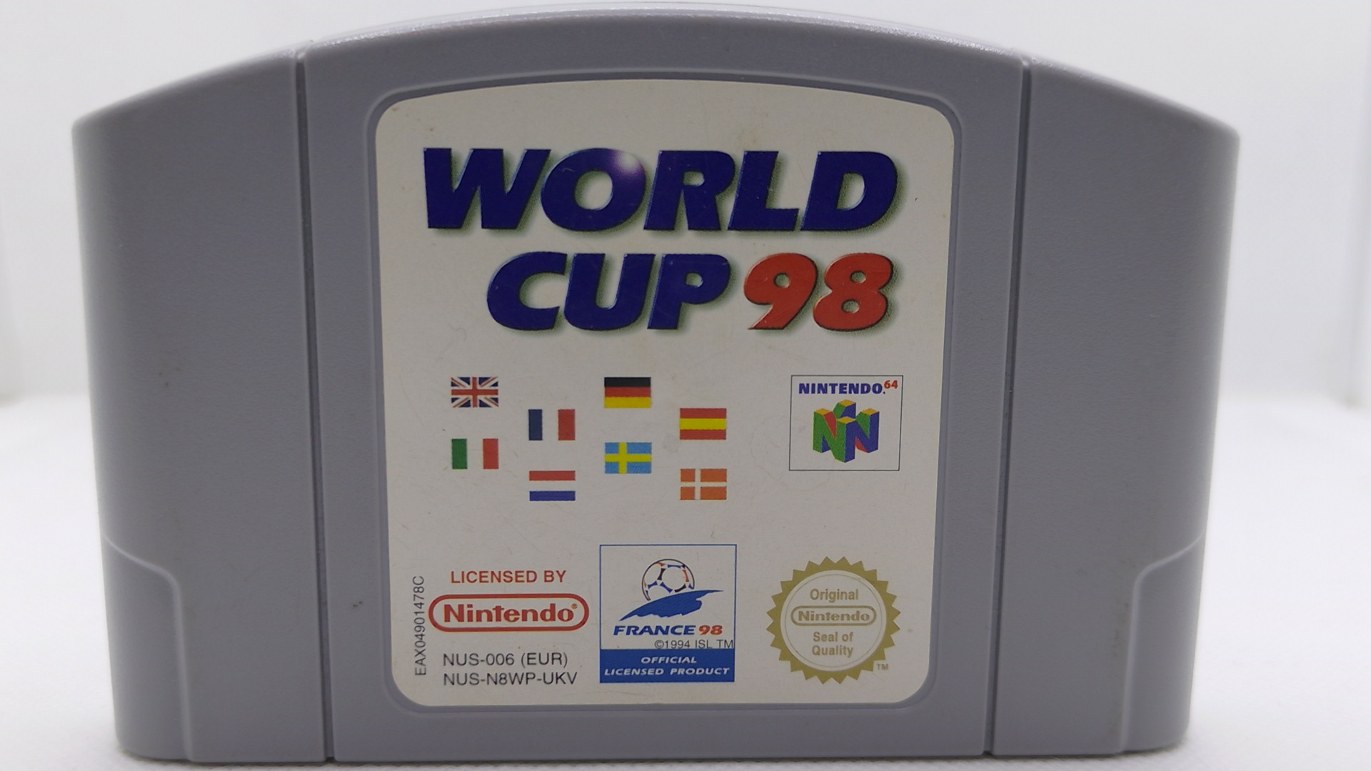 Nintendo 64 PAL Frankreich 98: Die Fußball-WM (gebraucht)