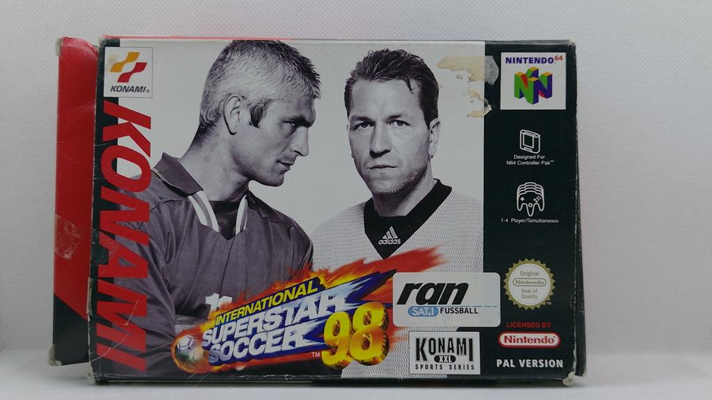 Nintendo 64 PAL International Superstar Soccer 98 (gebraucht)