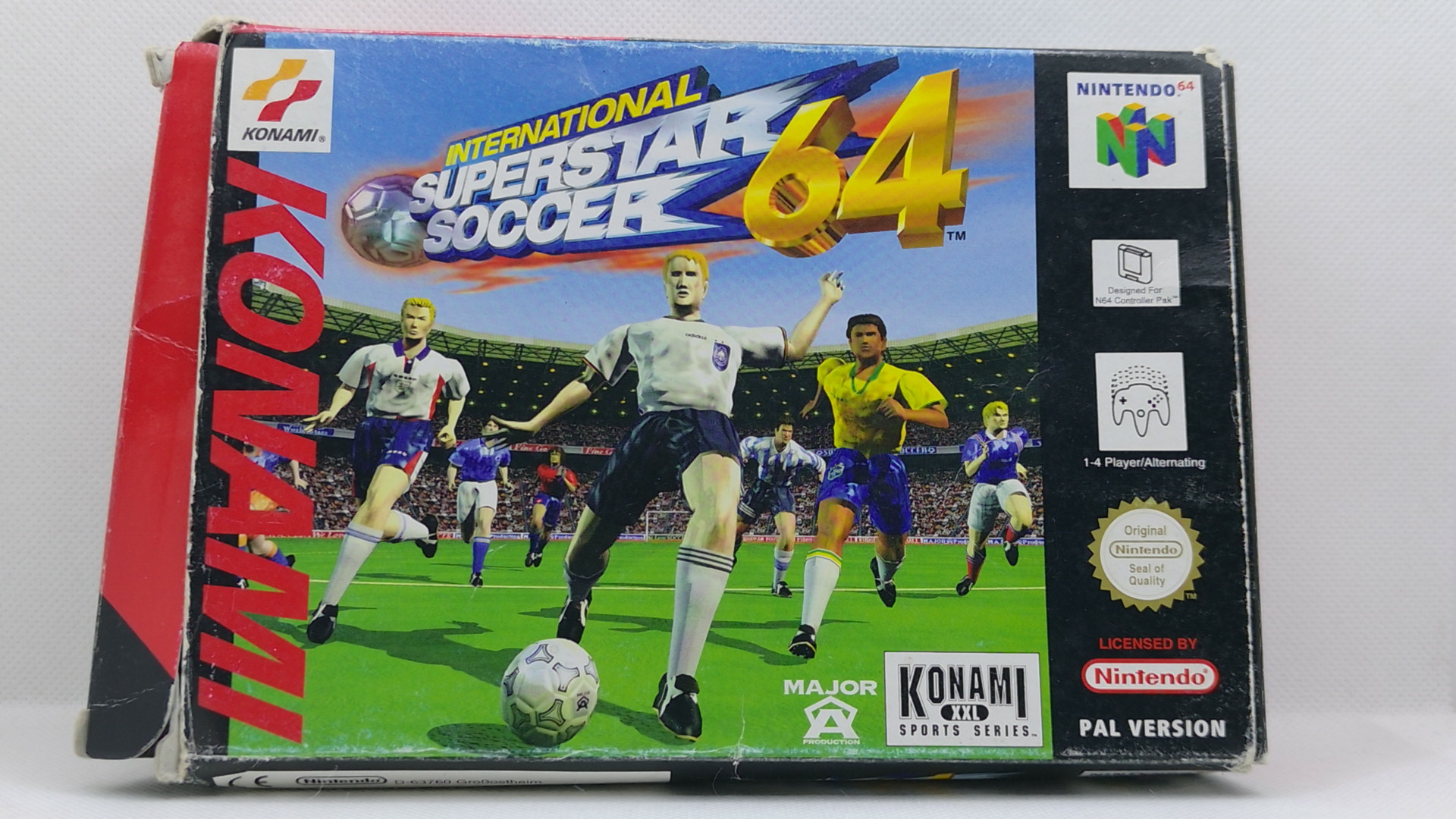 Nintendo 64 PAL International Superstar Soccer 64 (gebraucht)