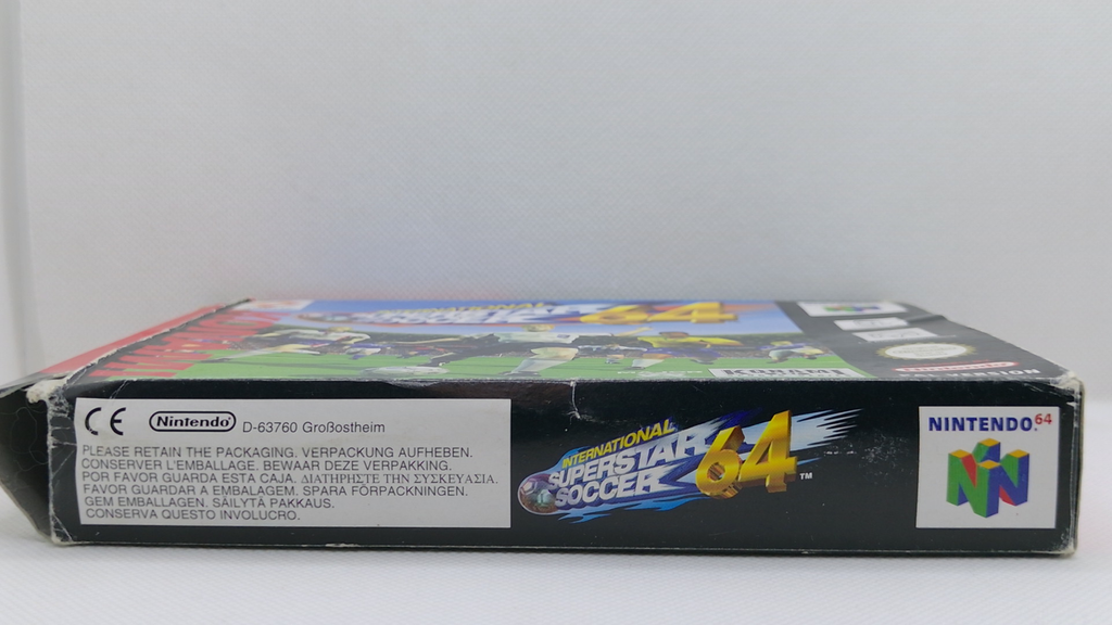 Nintendo 64 PAL International Superstar Soccer 64 (gebraucht)