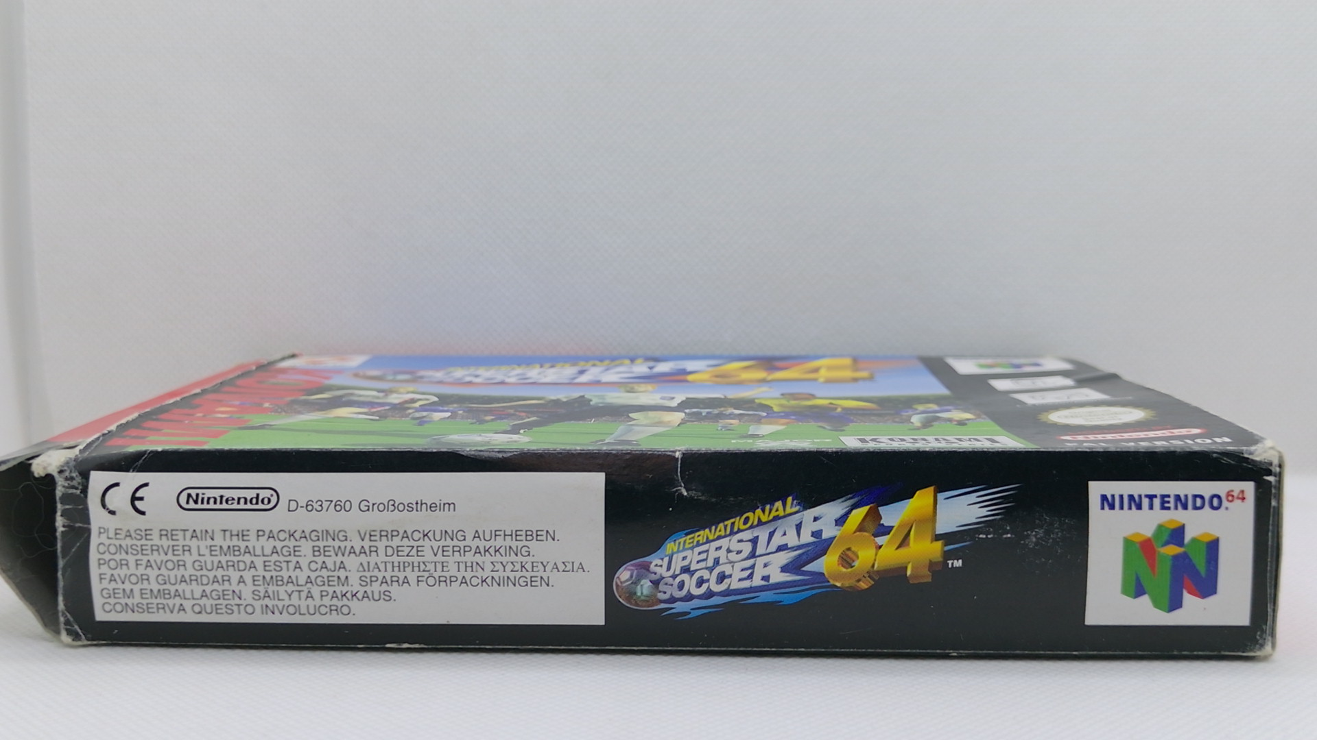 Nintendo 64 PAL International Superstar Soccer 64 (gebraucht)