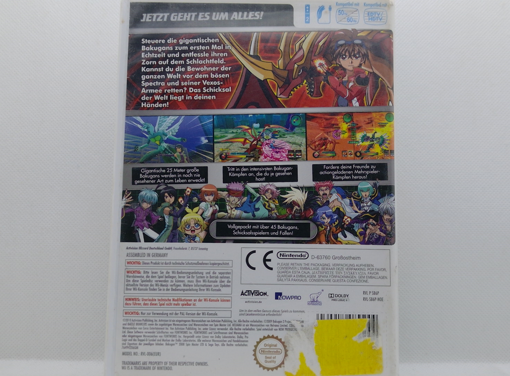 Nintendo Wii Bakugan – Beschützer des Kerns (gebraucht)