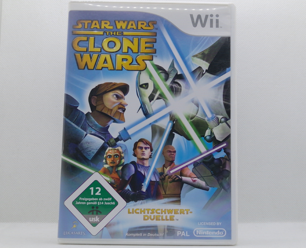 Nintendo Wii Star Wars: The Clone Wars Lichtschwert-Duelle (gebraucht)