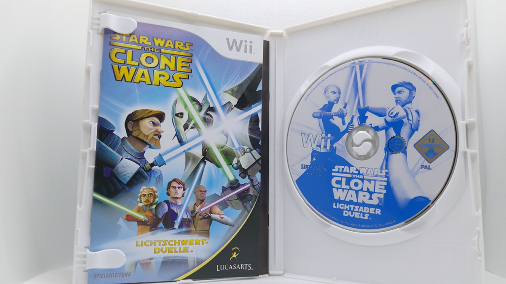 Nintendo Wii Star Wars: The Clone Wars Lichtschwert-Duelle (gebraucht)