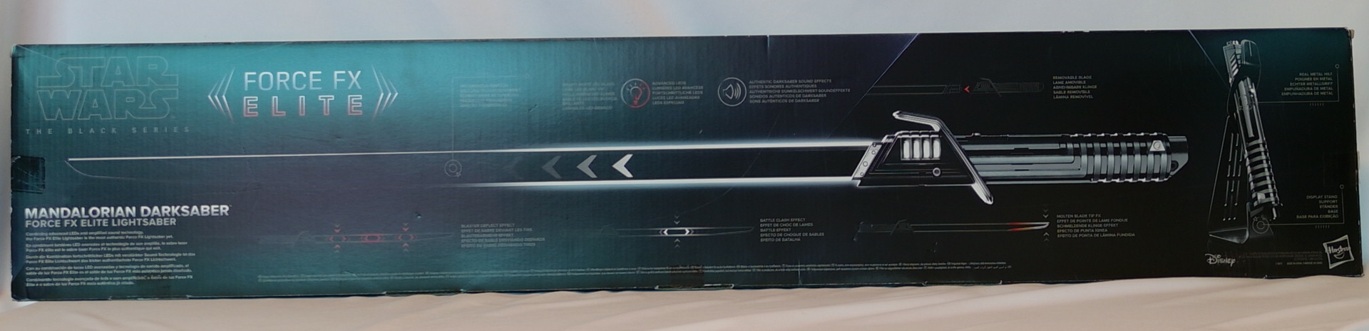 Star Wars Black Series Mandalorian Darksaber Force FX Elite Hasbro (gebraucht)