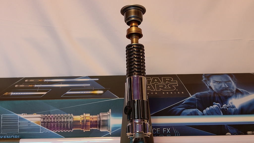 Star Wars Black Series Obi-Wan Kenobi Force FX Elite Lichtschwert Hasbro (gebraucht)