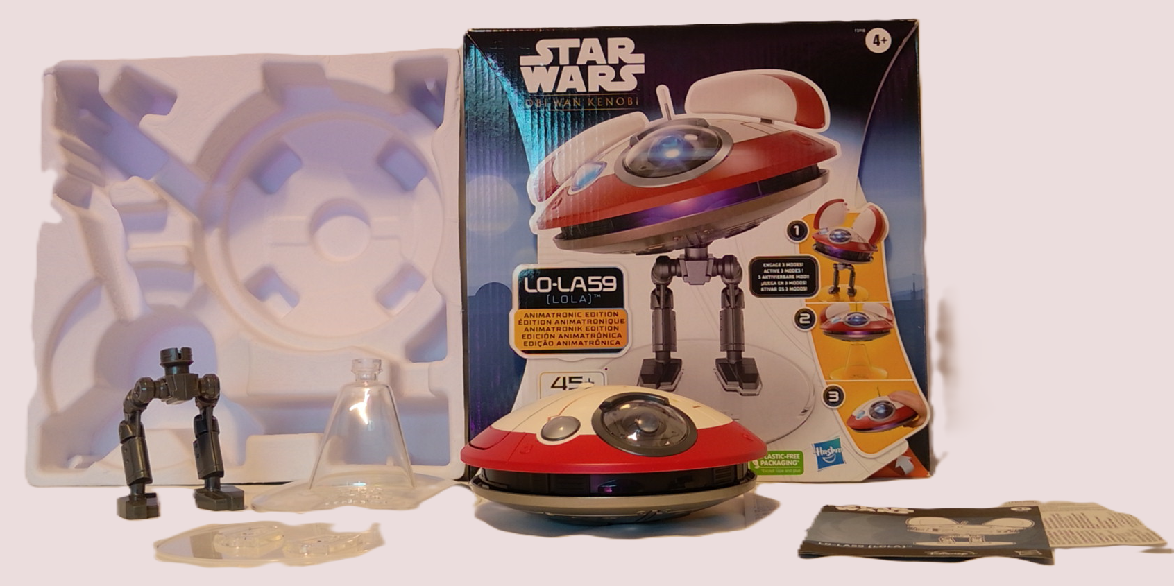 Star Wars LO-LA59 Lola Animatronic Edition Hasbro Obi-Wan Kenobi (gebraucht)