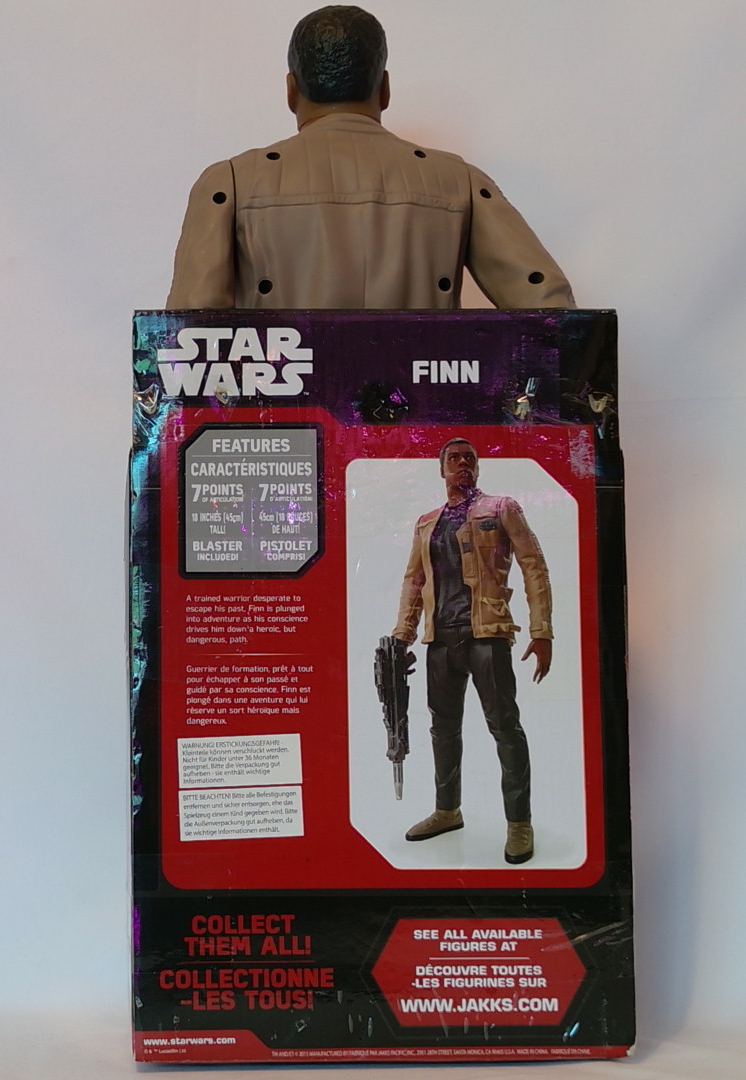 Star Wars Finn Jakku Figur Jakks Pacific Großfigur Disney Neu OVP