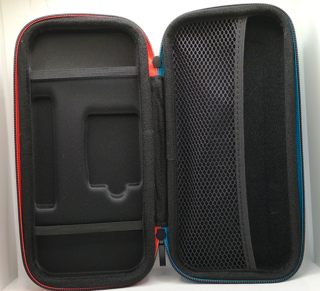 Nintendo Switch Transporttasche Hartschalenetui Schwarz Rot Blau