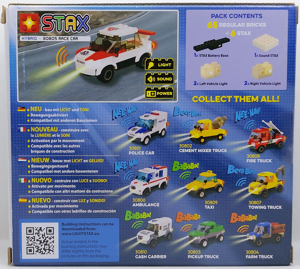 Light Stax 30805 Race Car Neu komplett