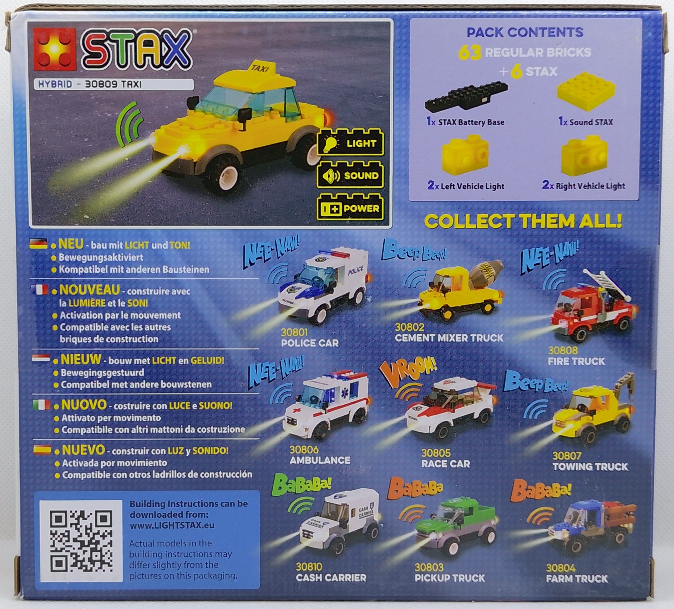 Light Stax 30809 Taxi Neu komplett
