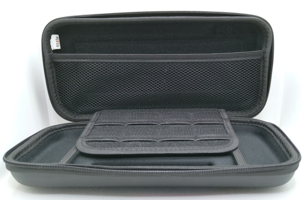 Nintendo Switch Hartschalenetui Orzly Schwarz Transporttasche
