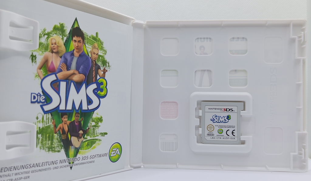 Die Sims 3 Nintendo 3DS Spiel Komplett mit Anleitung