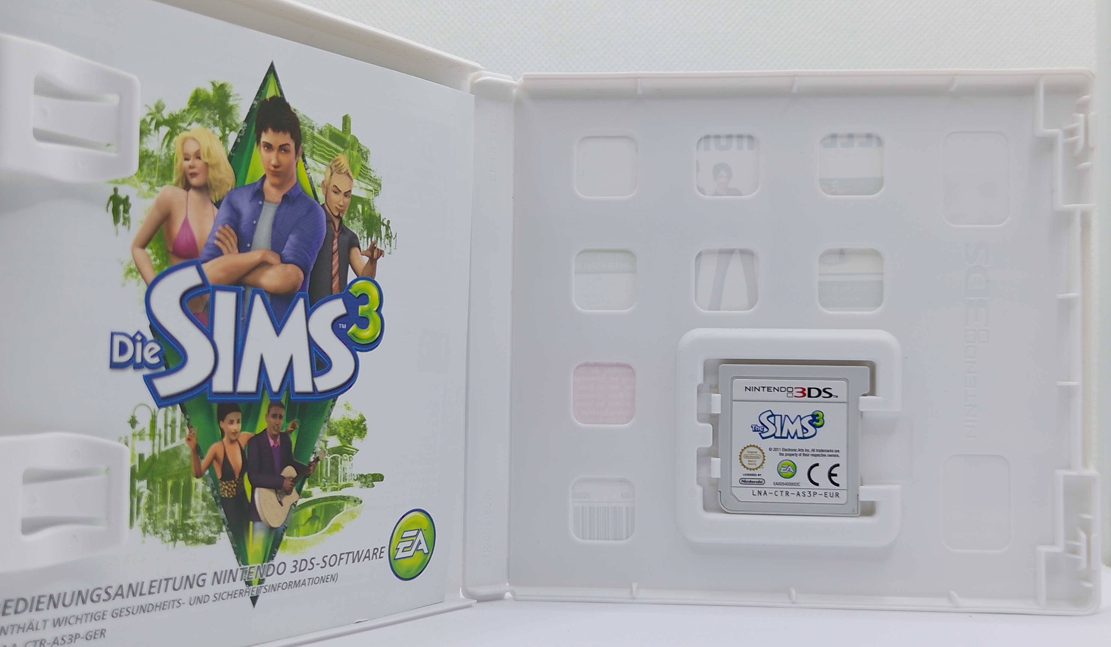 Die Sims 3 Nintendo 3DS Spiel Komplett mit Anleitung