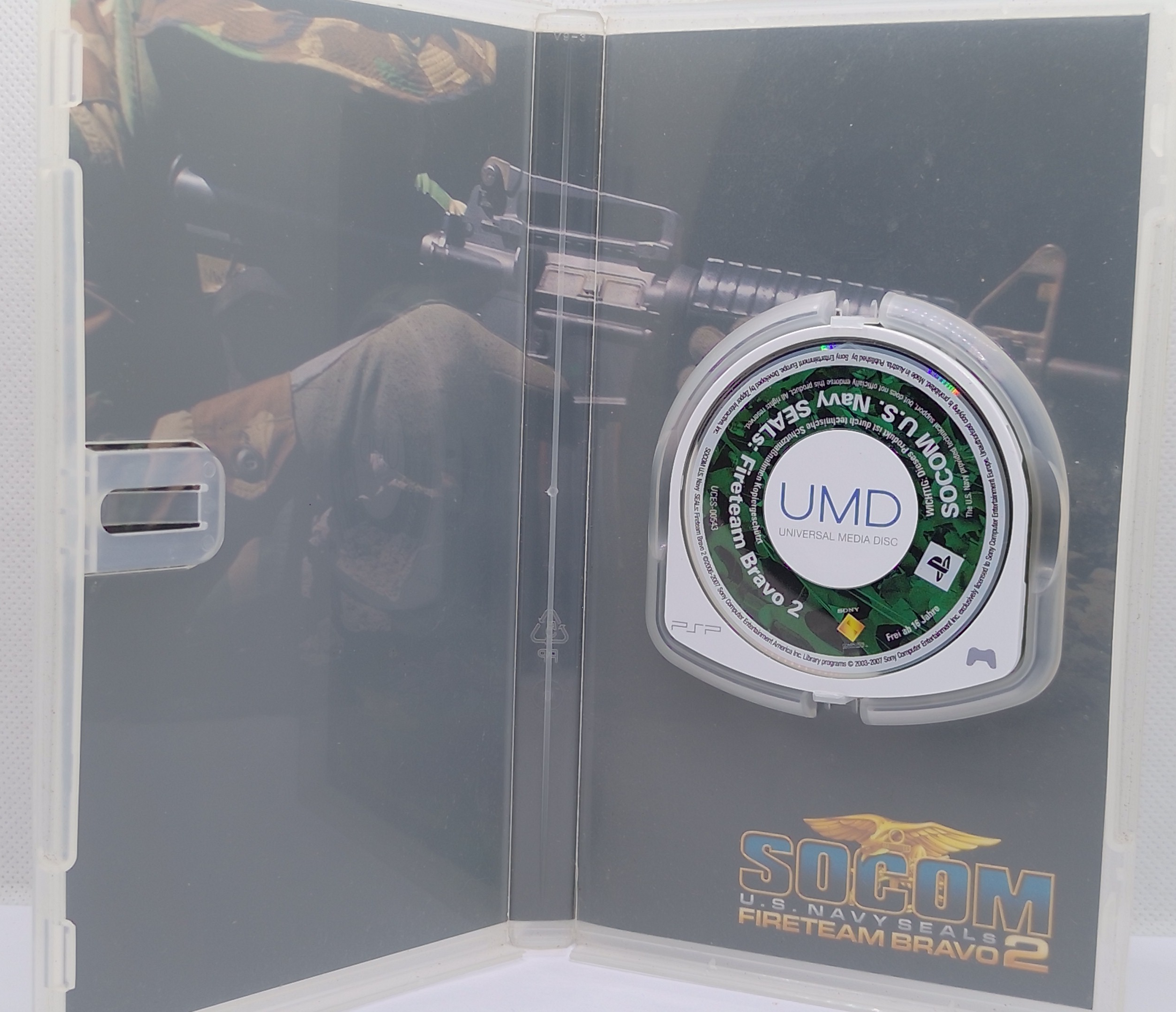 SOCOM U.S. Navy SEALs Fireteam Bravo 2 PSP PlayStation Portable